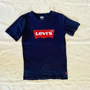 Levi’s Short Sleeve Tee Dark Blue - Kids Large 12-13